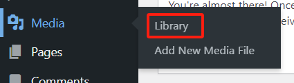 WordPress – Media Library（媒体库）