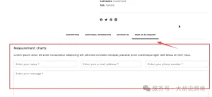 B端外贸独立站如何在WooCommerce 产品页面自定义 Tab 栏目，并加入 “Send Enquiry” 询盘功能